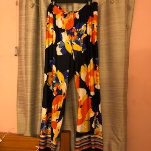 Printed Palazzo Pants